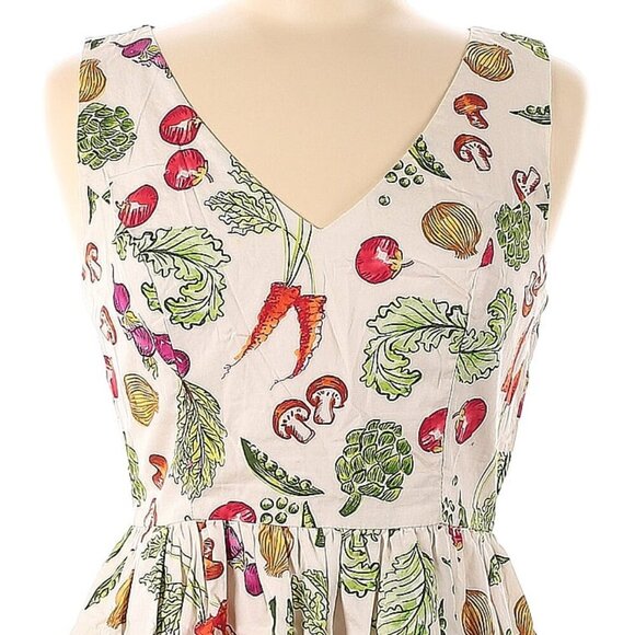 Modcloth "Vegetable Peasant" Cotton Dress - Picture 5 of 5